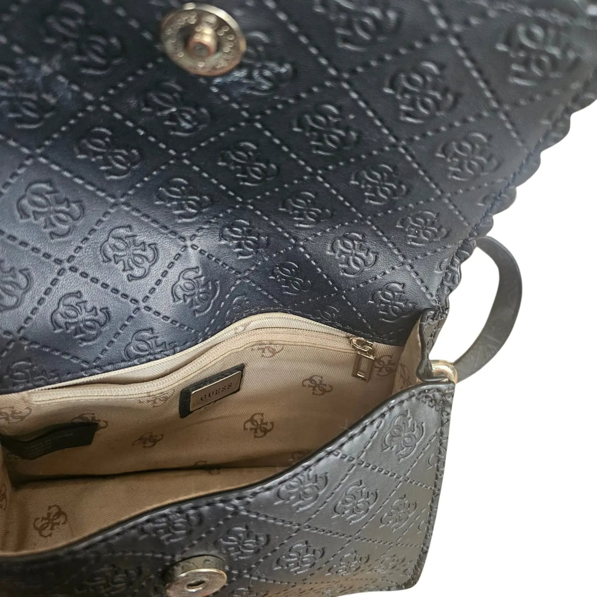 bolso pequeño / bandolera negro guess