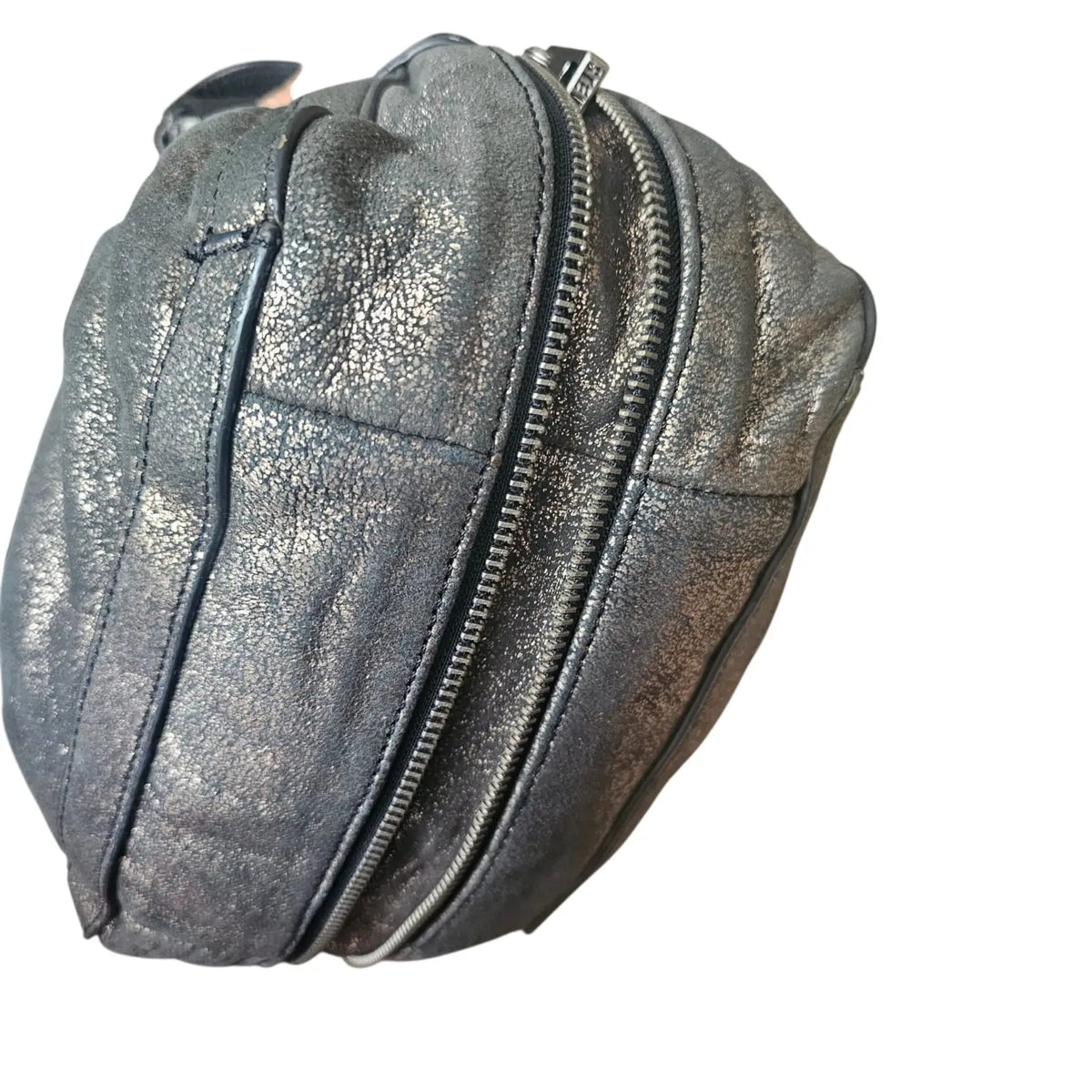 cartera cuero brillante metálico extensible steve madden