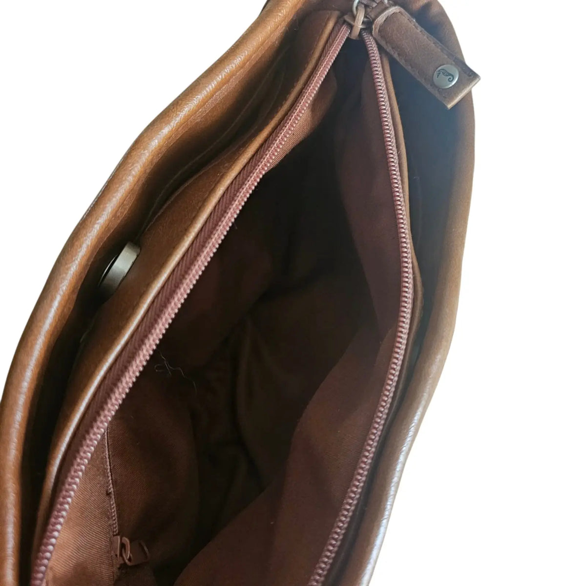cartera trenzada café sugar reef