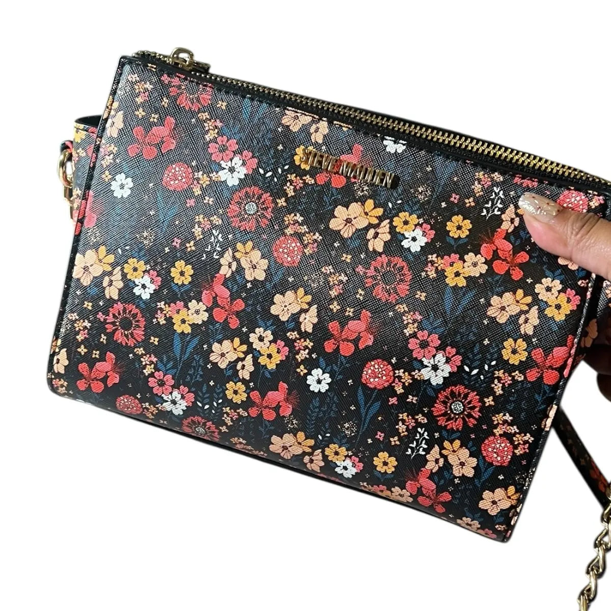 cartera crossbody Steve Madden print floral 2