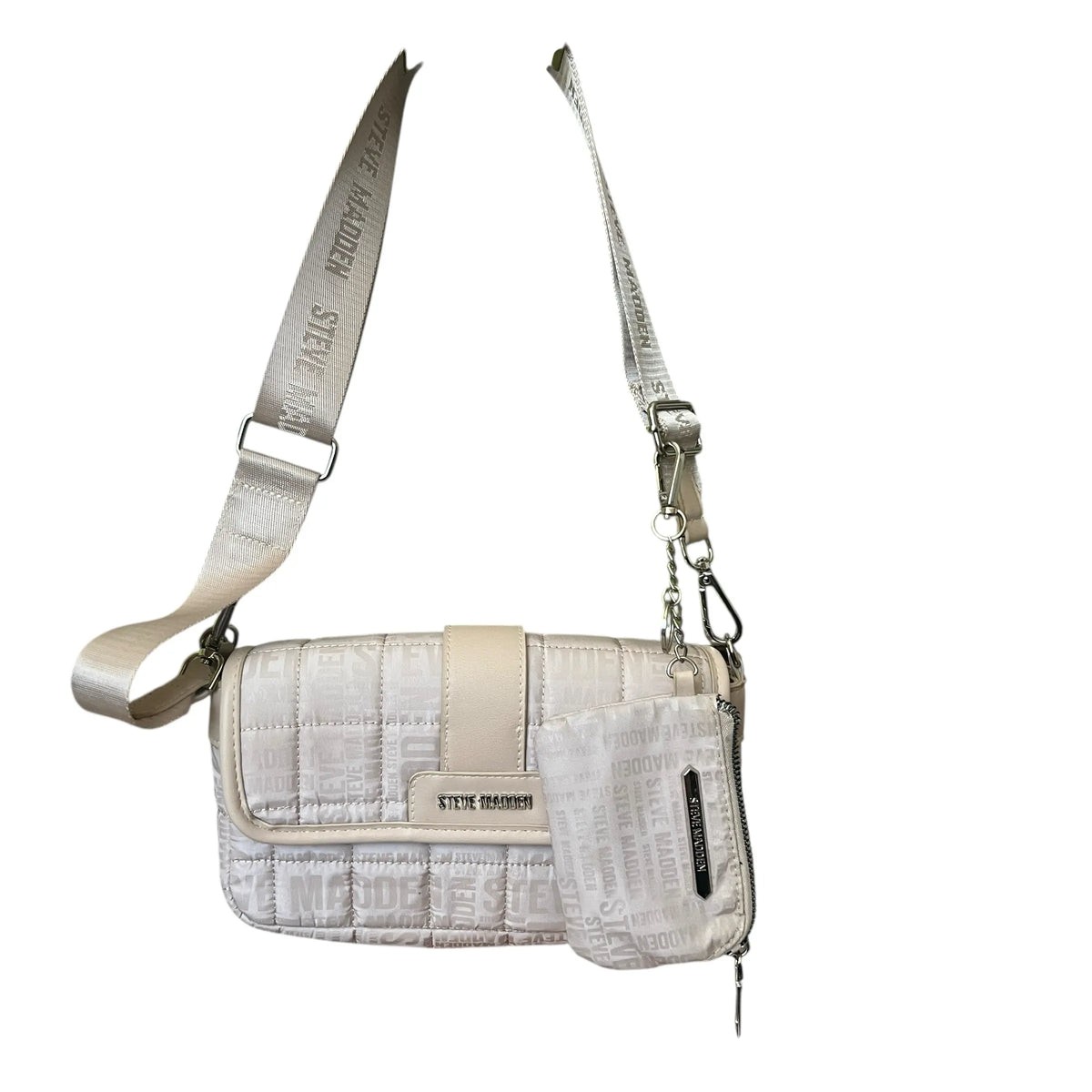 cartera crossbody Steve Madden beige