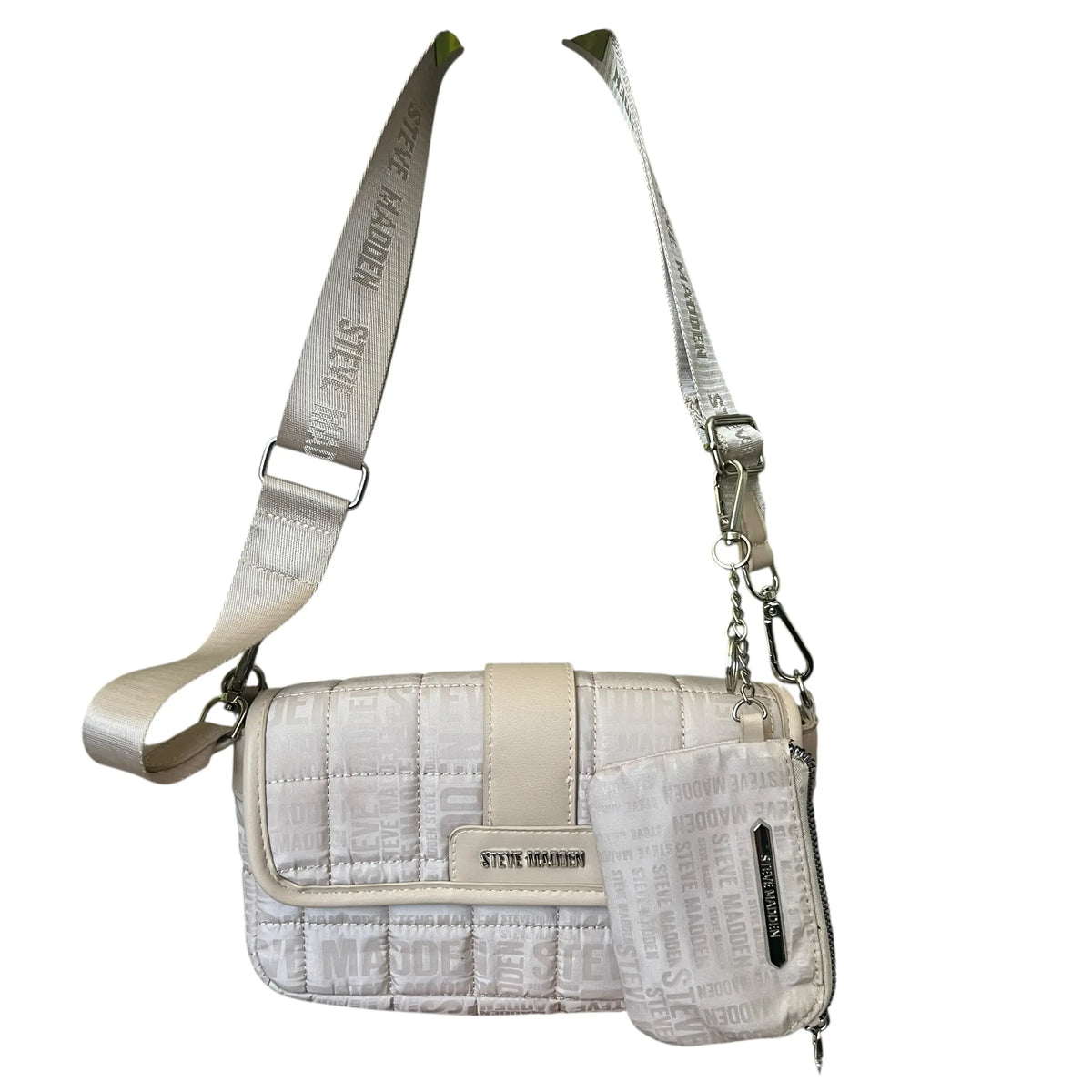 cartera crossbody Steve Madden beige