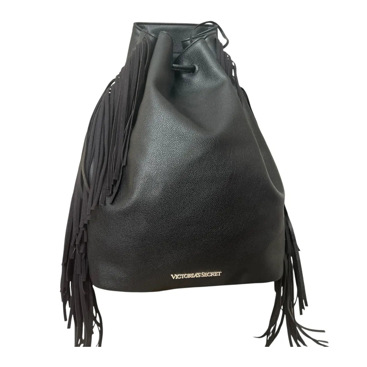 mochila Victoria secret flecos negra