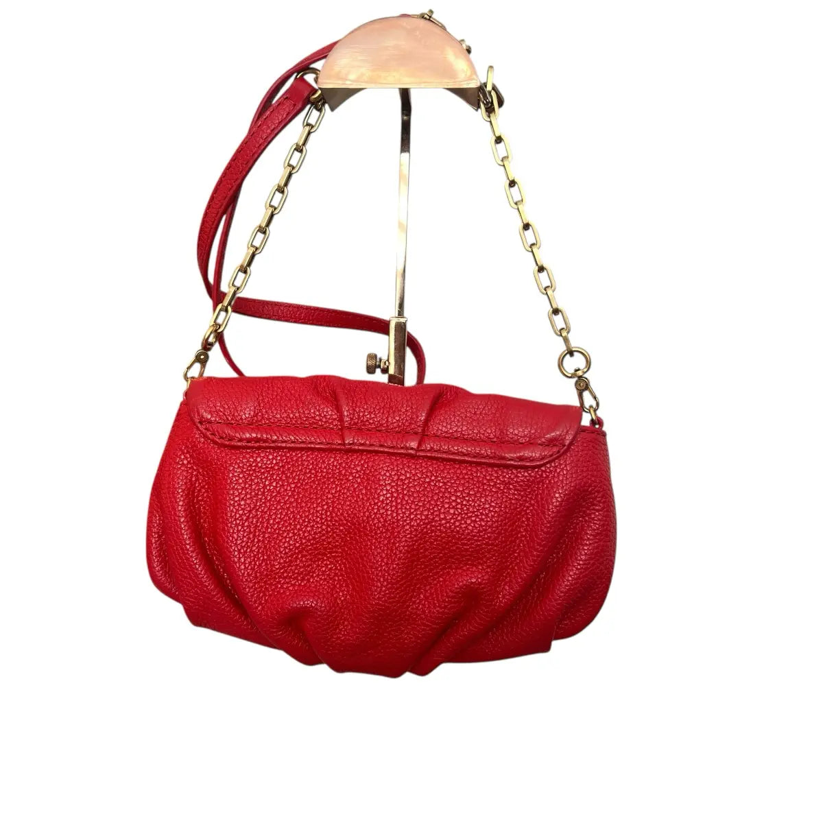 cartera crossbody marc jacobs cuero genuino rojo