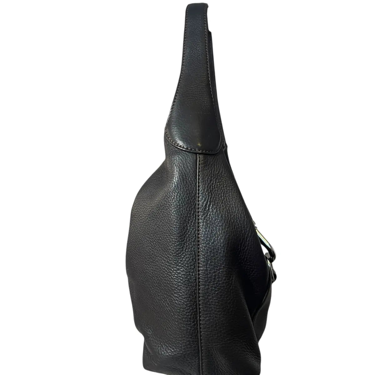 cartera Dooney & Bourke cuero genuino hobo café moro
