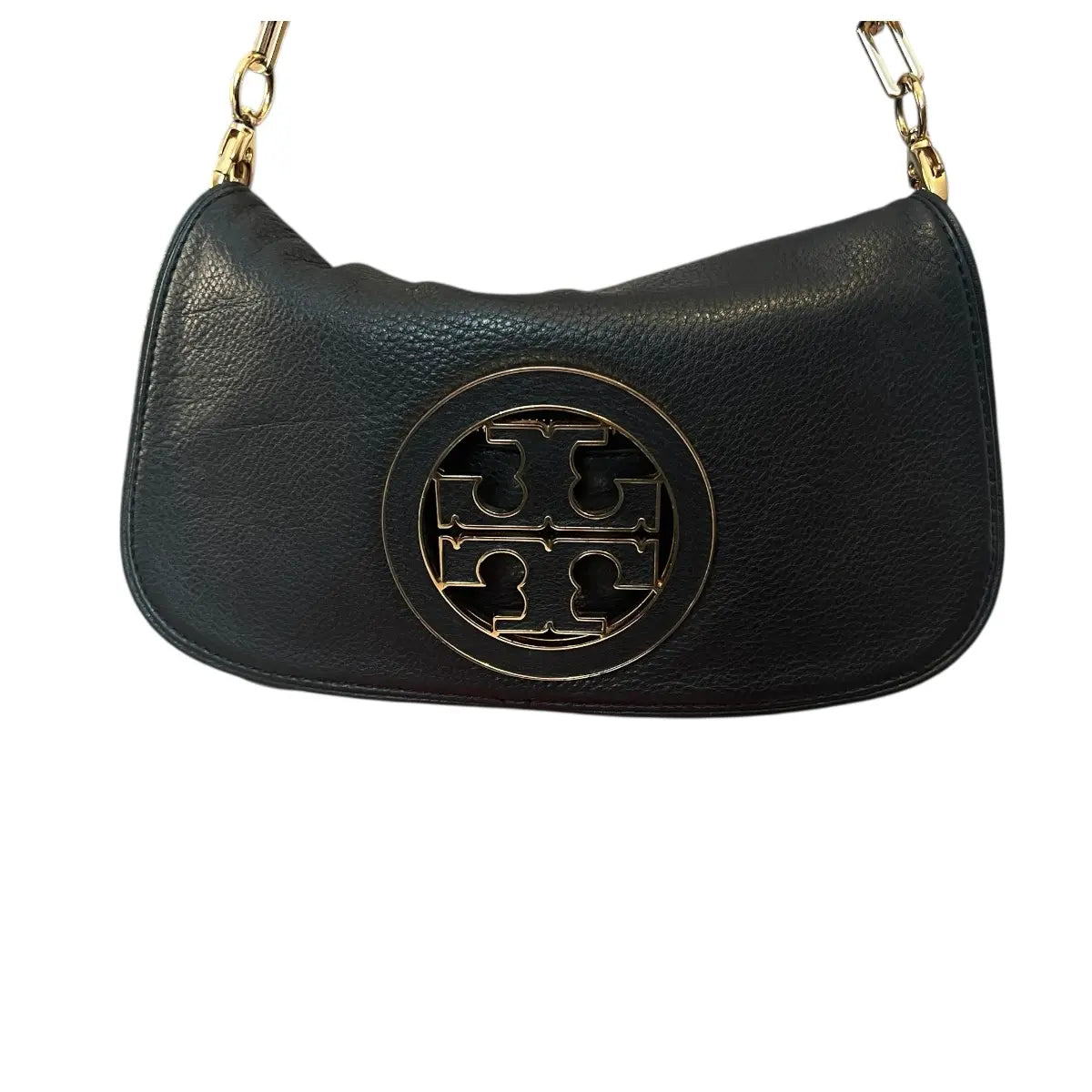 cartera crossbody tory burch cuero genuino negro