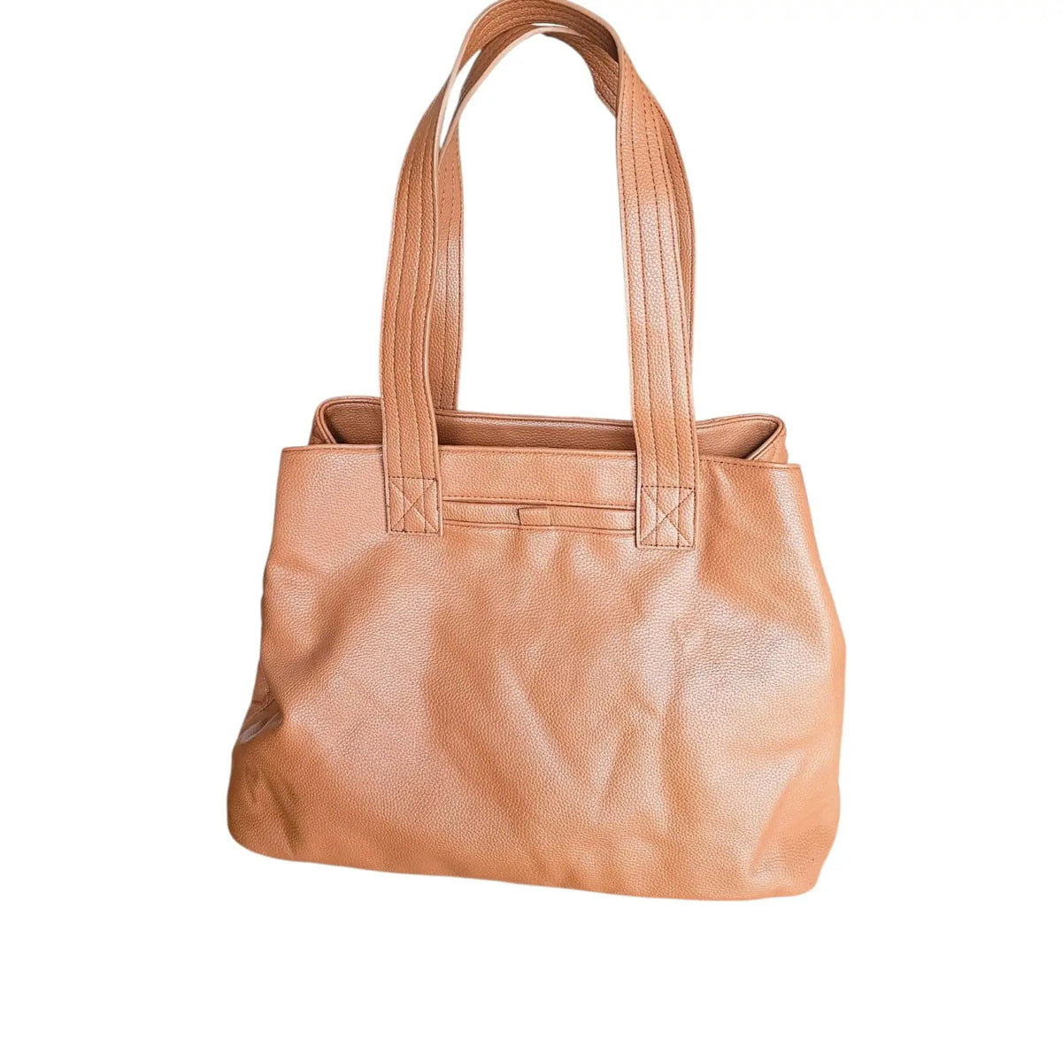 bolso grande tote café claro marca lug