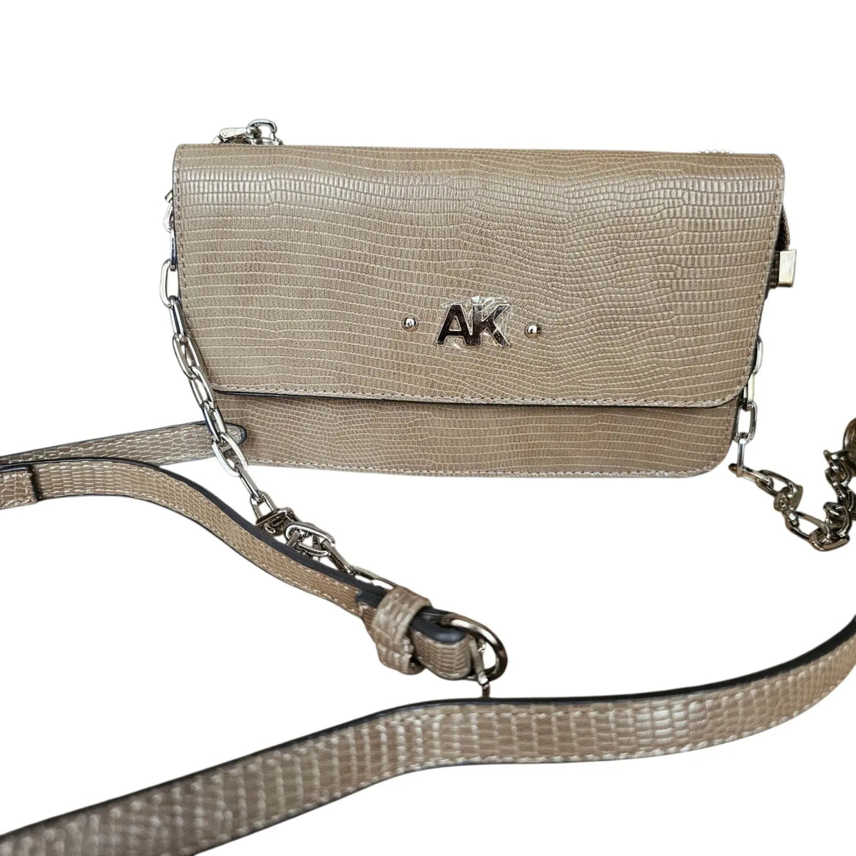 cartera crossbody beige anna klein