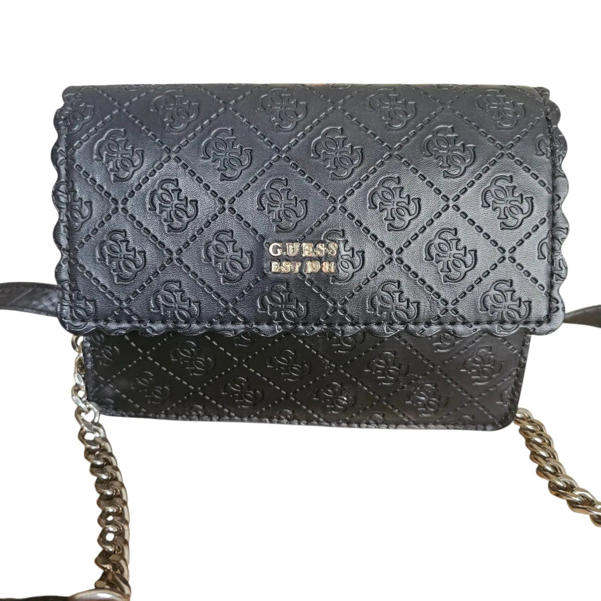 bolso pequeño / bandolera negro guess