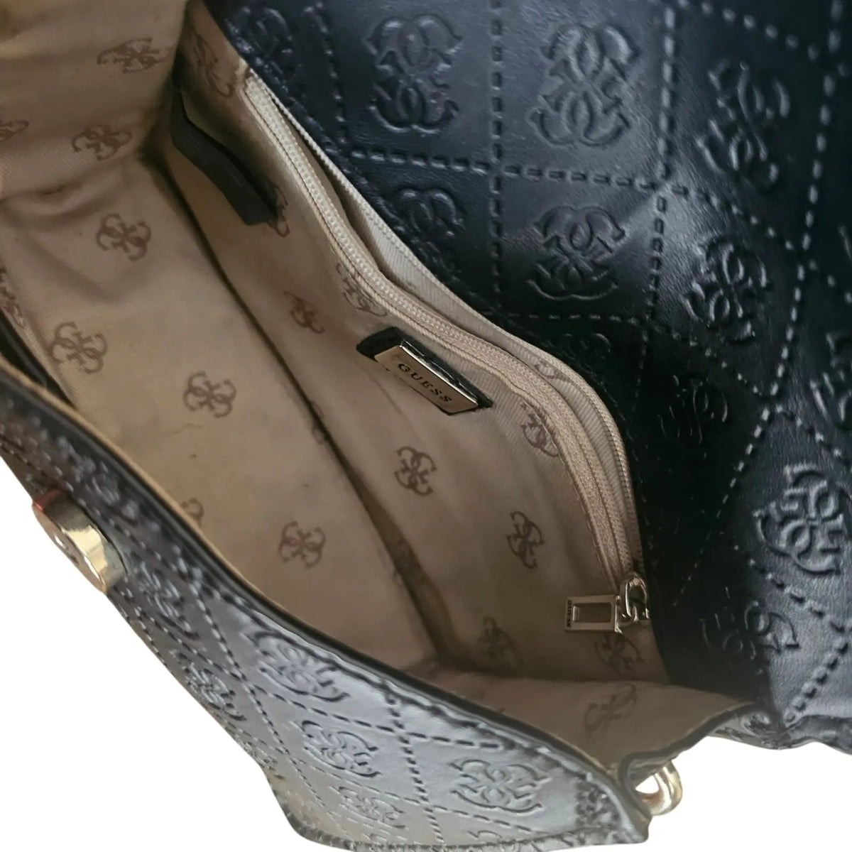 bolso pequeño / bandolera negro guess