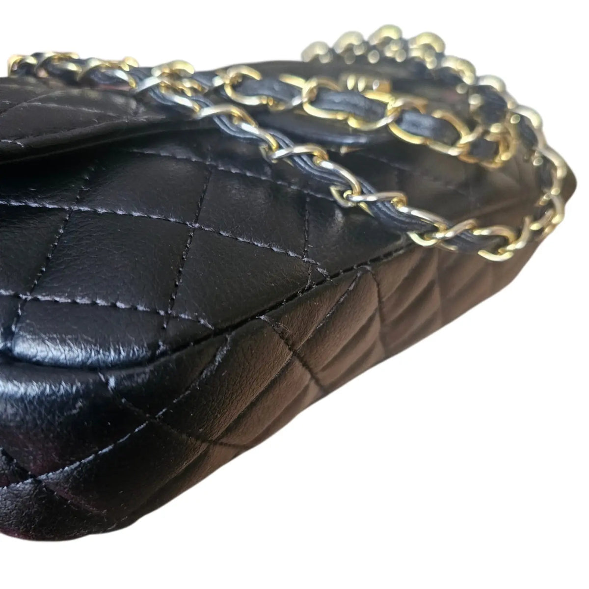 cartera negra genérica asa doble y simple