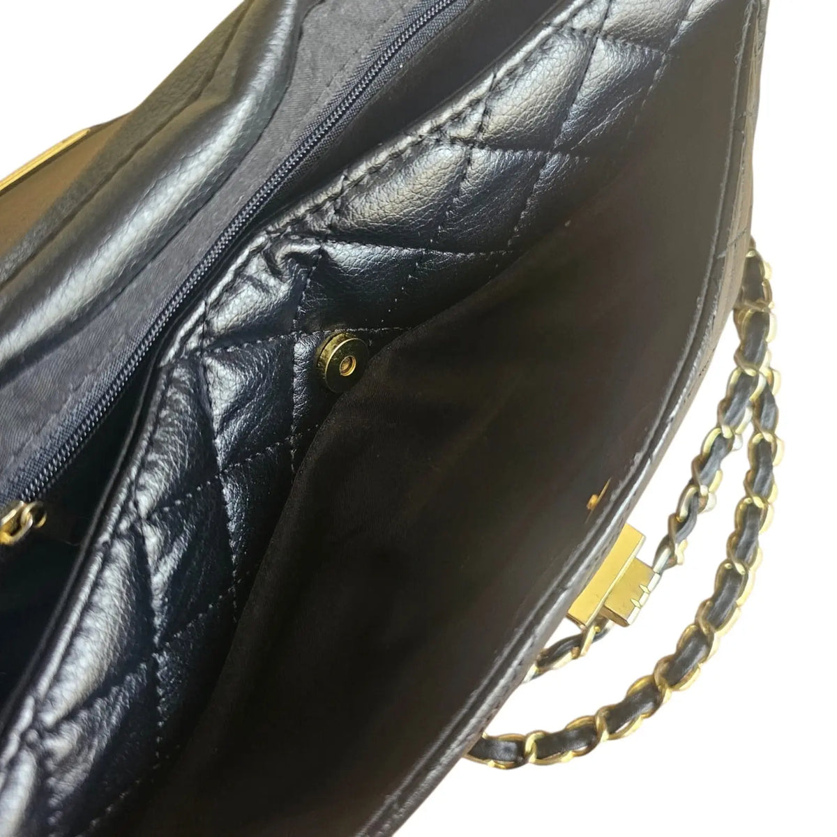 cartera negra genérica asa doble y simple