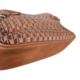 cartera trenzada café sugar reef
