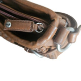 cartera trenzada café sugar reef