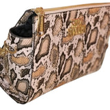 cartera crossbody Steve Madden print snake brown