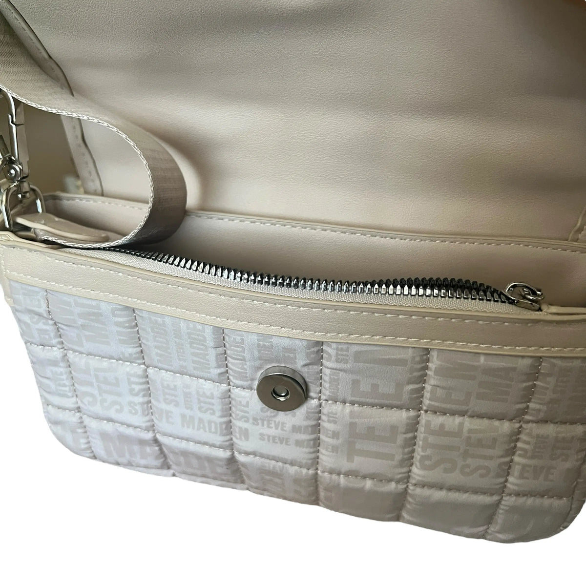 cartera crossbody Steve Madden beige