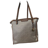 cartera Tommy Hilfiger logotipad café