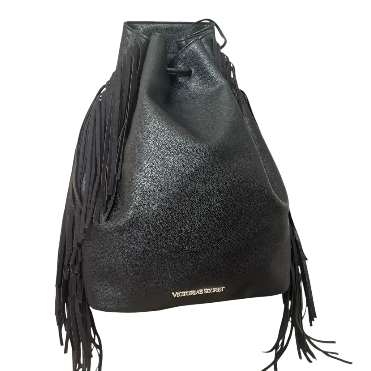 mochila Victoria secret flecos negra