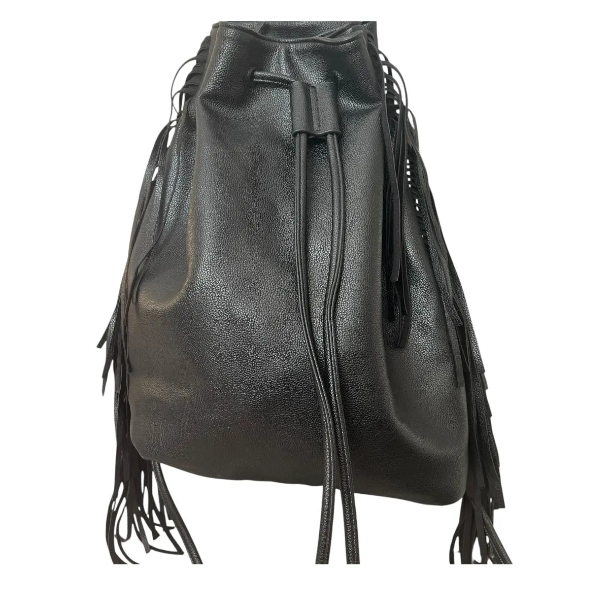mochila Victoria secret flecos negra