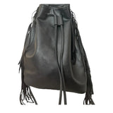 mochila Victoria secret flecos negra
