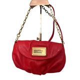 cartera crossbody marc jacobs cuero genuino rojo
