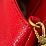 cartera crossbody marc jacobs cuero genuino rojo