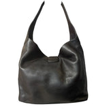 cartera Dooney & Bourke cuero genuino hobo café moro