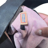 cartera Dooney & Bourke cuero genuino hobo café moro