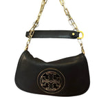 cartera crossbody tory burch cuero genuino negro