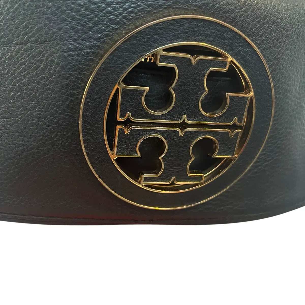 cartera crossbody tory burch cuero genuino negro