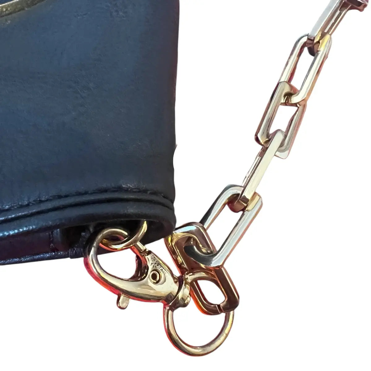 cartera crossbody tory burch cuero genuino negro