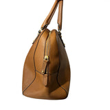 cartera Michael Kors cuero saffiano camel
