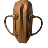 cartera Michael Kors cuero saffiano camel