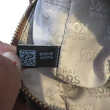 cartera Michael Kors cuero saffiano camel