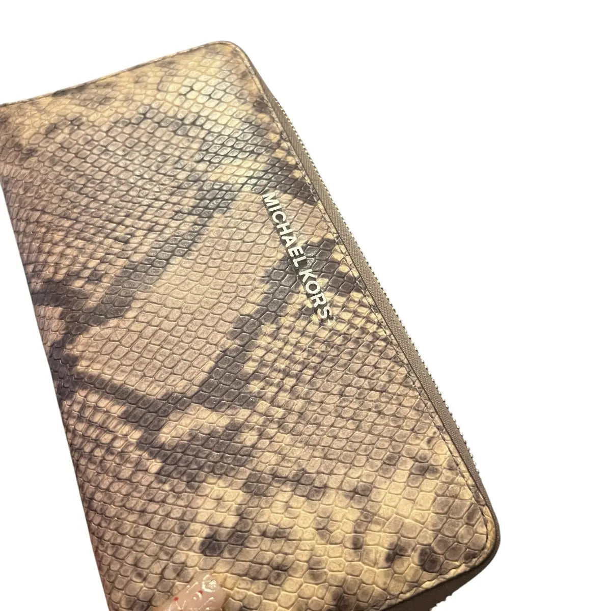billetera Michael Kors cuero genuino print