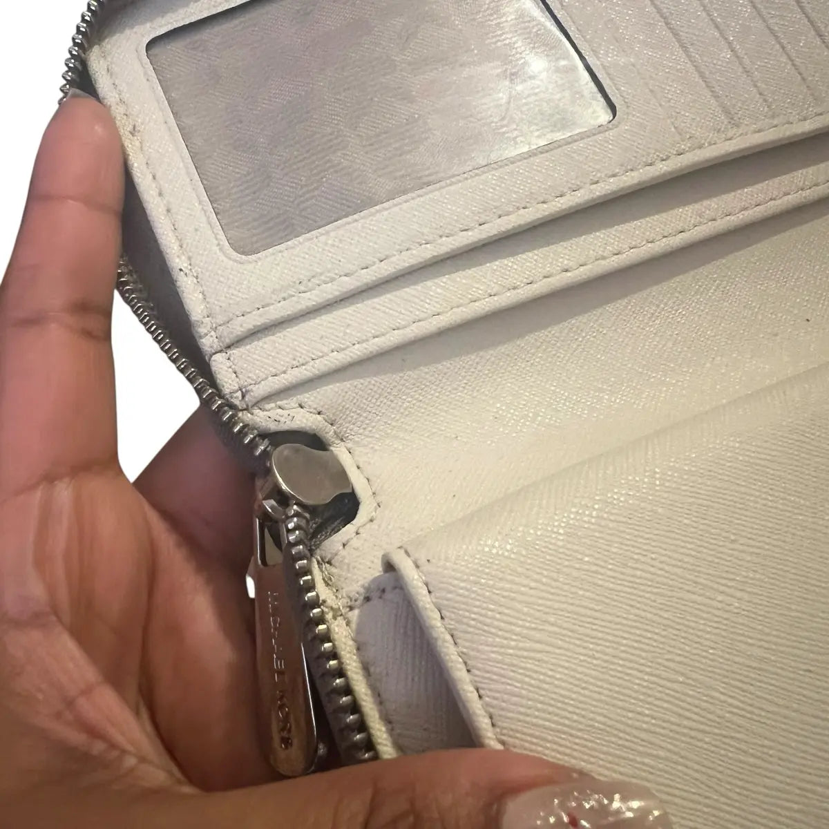 billetera Michael Kors cuero genuino print