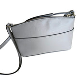 bolso pequeño / bandolera cuero gris kate spade
