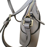 bolso pequeño / bandolera cuero gris kate spade