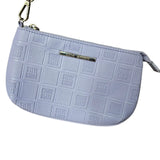bolso de mano / cosmetiquero lila pastel steve madden