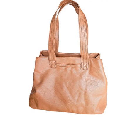 bolso grande tote café claro marca lug