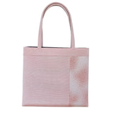 cartera de mano estilo japonés rosa genérica
