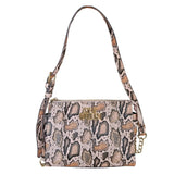 cartera crossbody estampado serpiente rosa steve madden