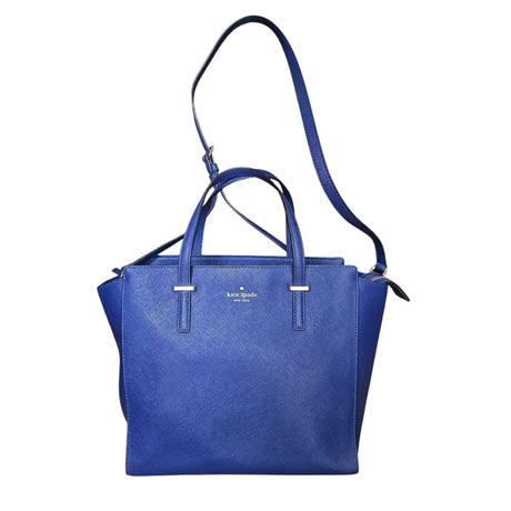 cartera grande elegante azul kate space