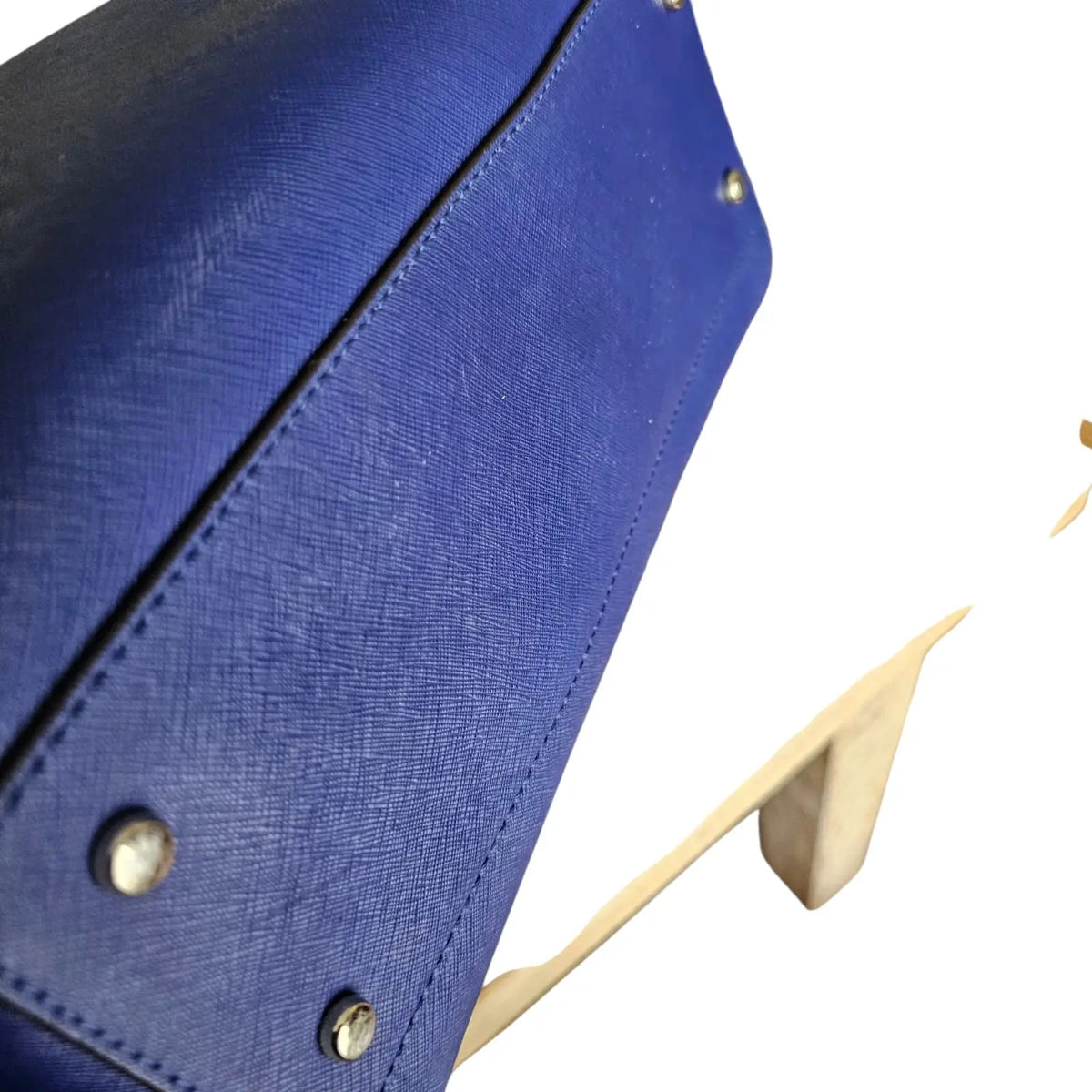 cartera grande elegante azul kate space