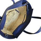 cartera grande elegante azul kate space