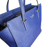 cartera grande elegante azul kate space