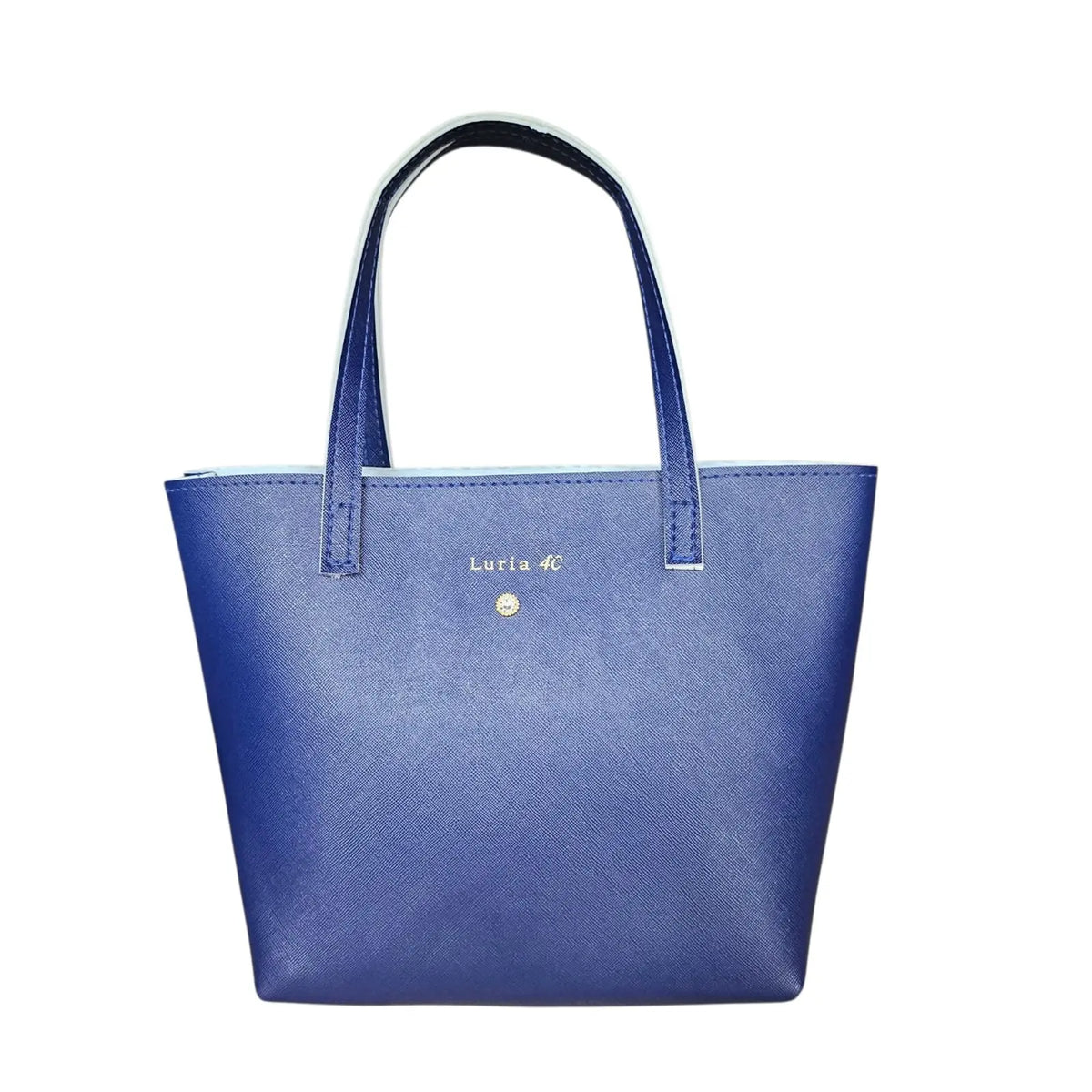 cartera tote bag azul marino luria 4ºc