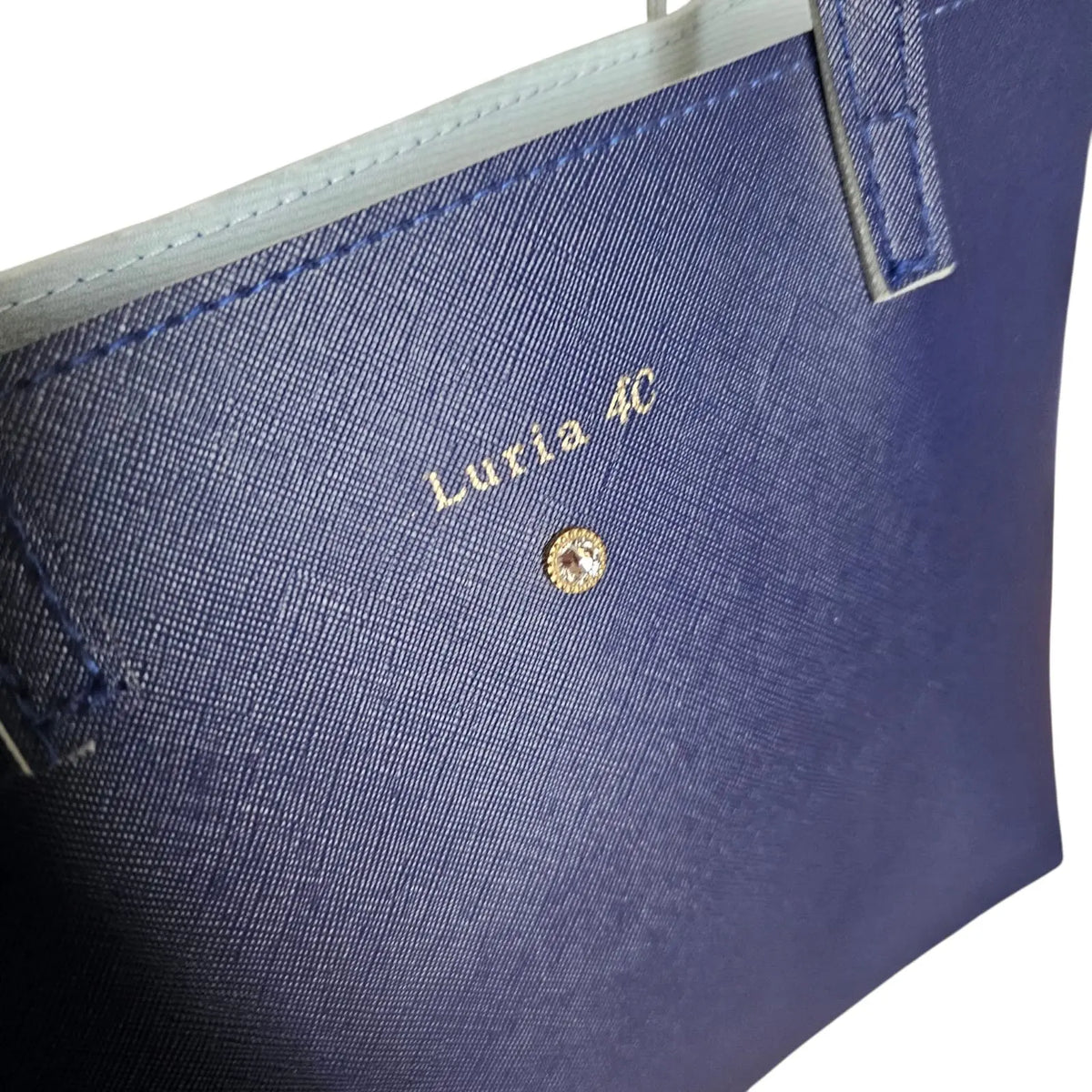 cartera tote bag azul marino luria 4ºc