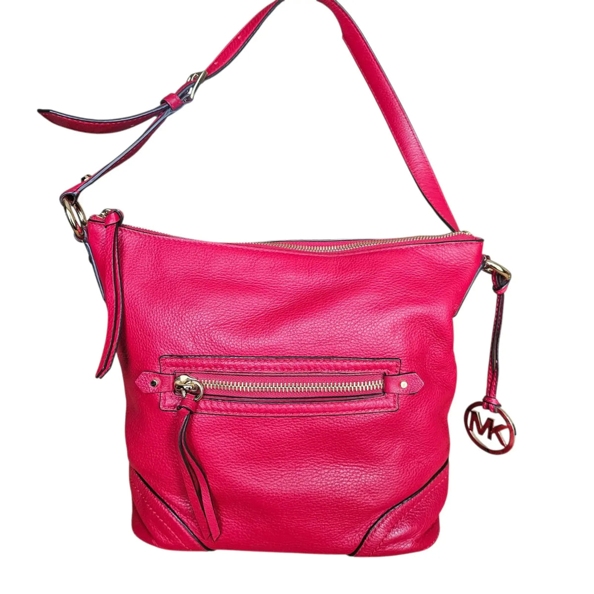 cartera de hombro roja michael kors
