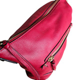 cartera de hombro roja michael kors